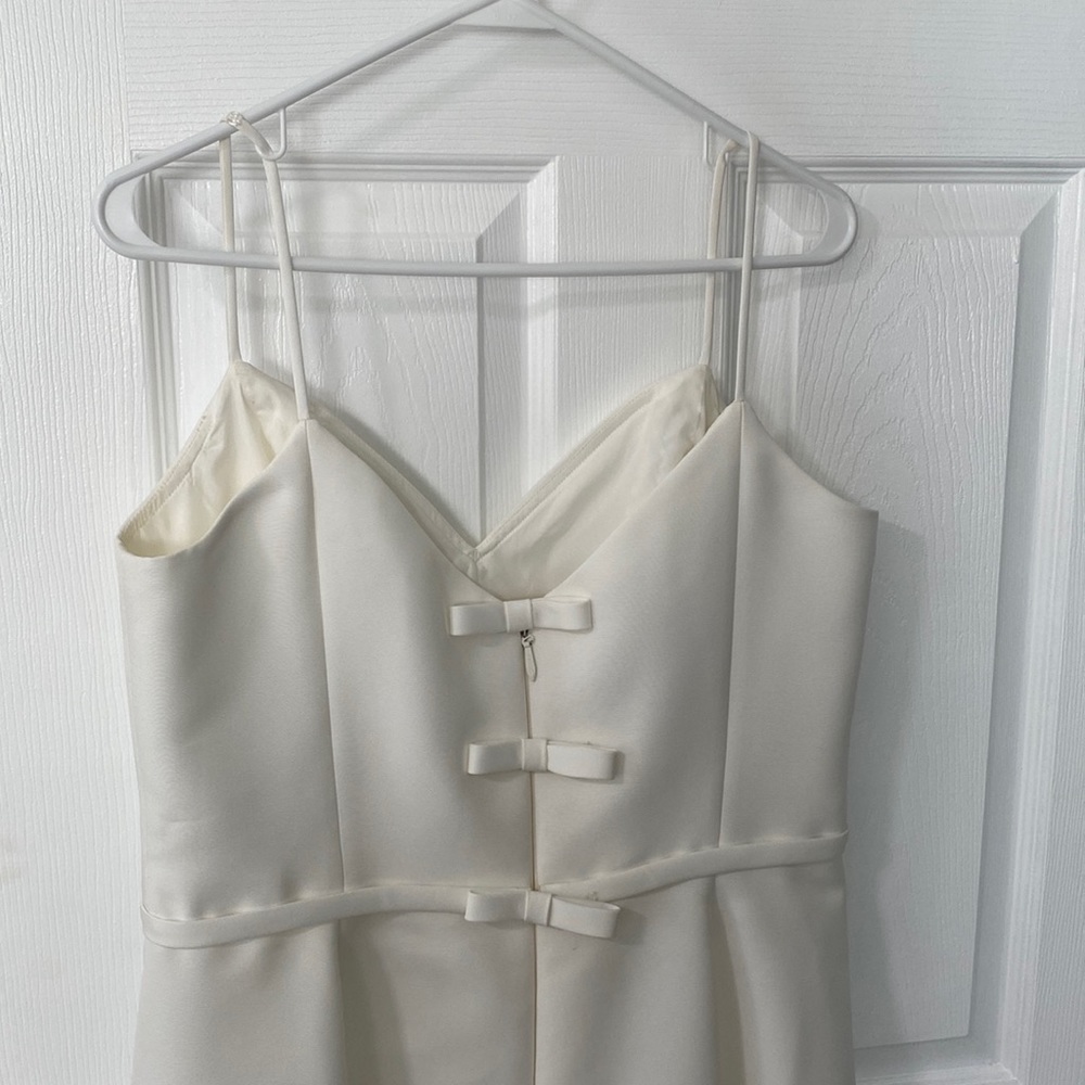 Never worn, amSale Faille dress